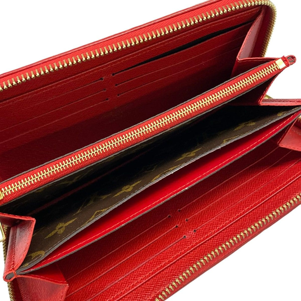 Louis Vuitton Wallet Monogram Zippy Retiro Cerise Leather — view 3