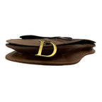 Dior Shoulder Bag Saddle Brown Leather — view 5