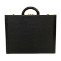 Louis Vuitton Attache Case Epi President Noir Leather Handbag