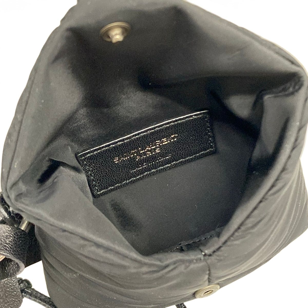 Saint Laurent Paris Pouch Cassandra Black Envelope — view 4