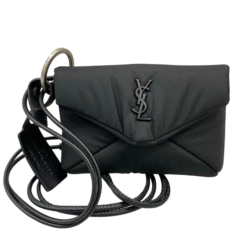 Saint Laurent Paris Pouch Cassandra Black Envelope