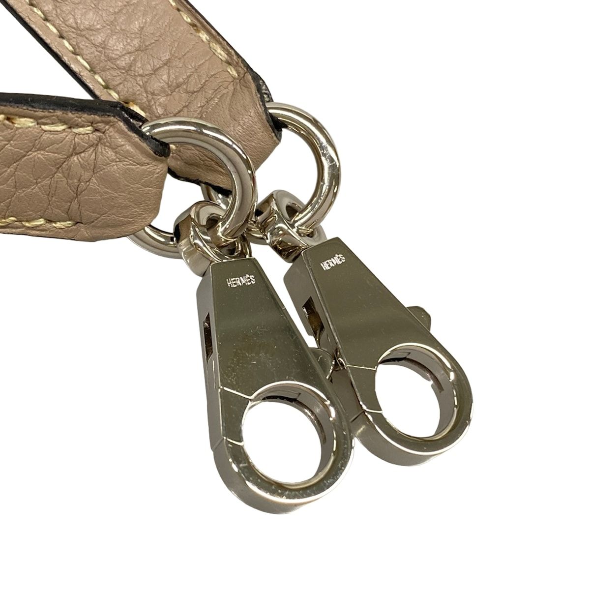 Hermes Shoulder Strap Gray Kelly Bolide Silver — view 4