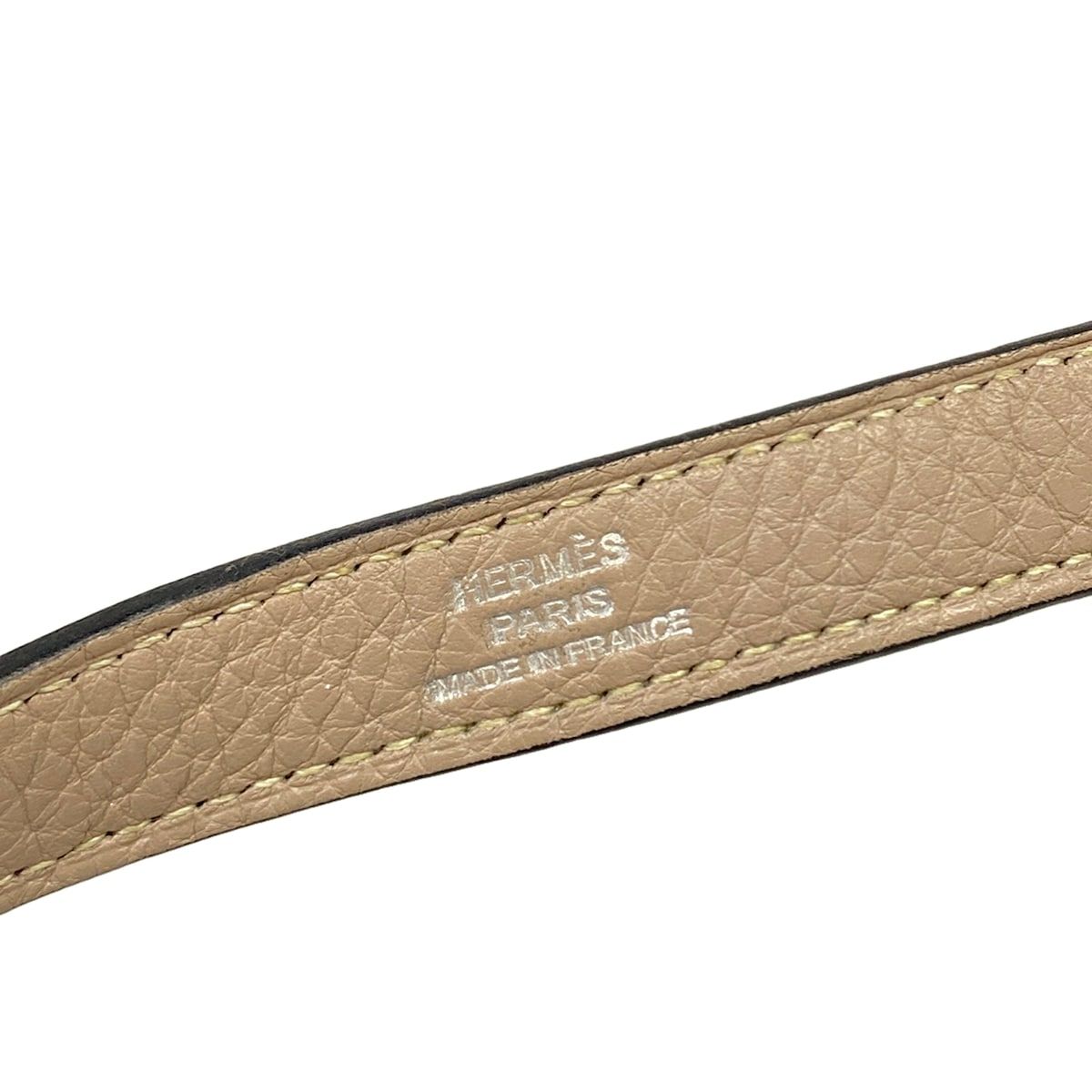 Hermes Shoulder Strap Gray Kelly Bolide Silver — view 3