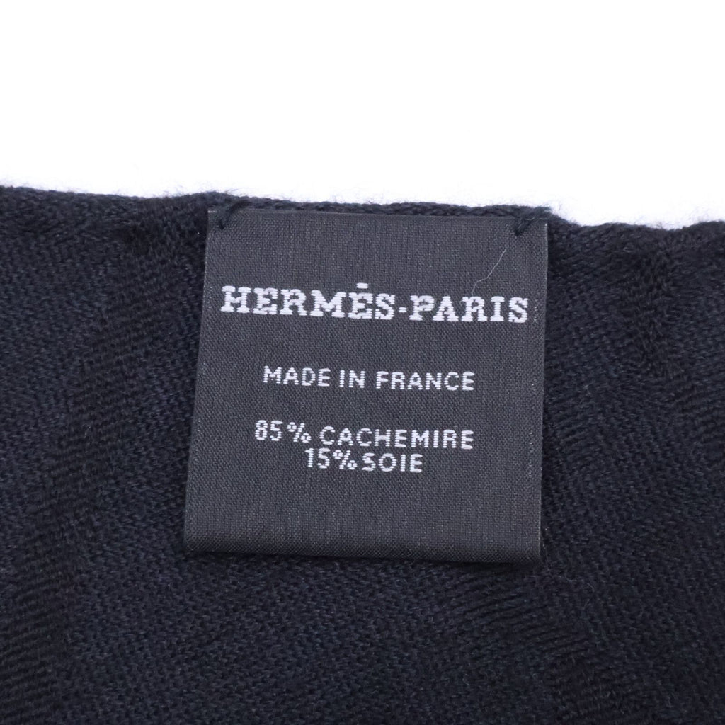 Hermes Cashmere Silk New Libris Scarf — view 3