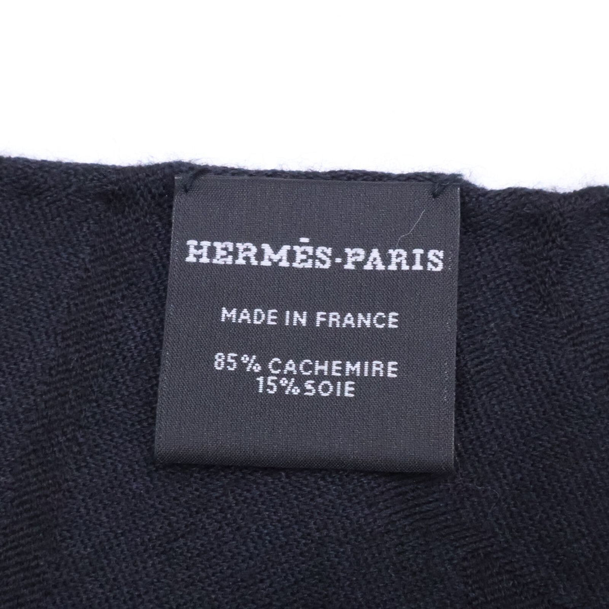 Hermes Cashmere Silk New Libris Scarf — view 3