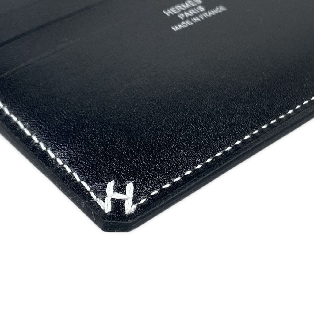 Hermes Card Case H Sellier Black — view 5