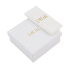 Dior Bifold Wallet Lady Dior Dahlia Cannage Lambskin White — view 8