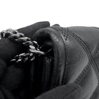 Saint Laurent Paris Chain Wallet Becky on Leather Black Shoulder Bag — view 8