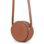 Celine Shoulder Bag Oval Perth Cuir Triomphe Calfskin — view 2