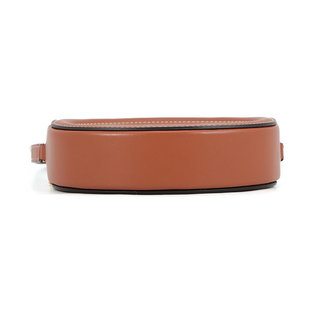 Celine Shoulder Bag Oval Perth Cuir Triomphe Calfskin — view 3