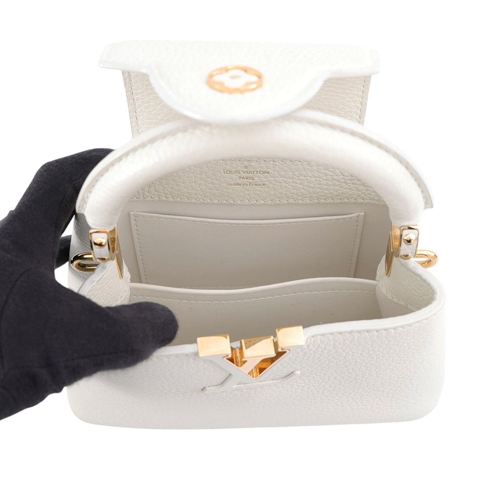Louis Vuitton Taurillon Leather Capucines 2-Way Shoulder Bag — view 7