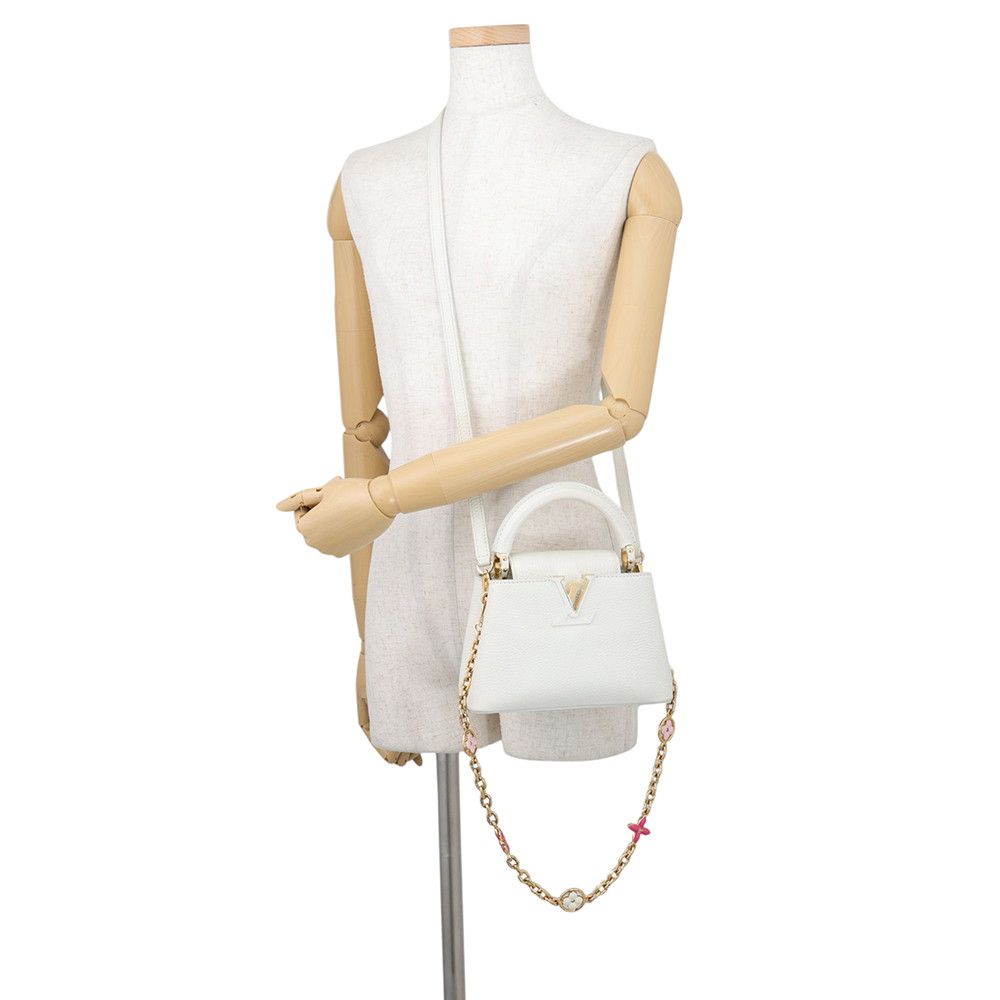 Louis Vuitton Taurillon Leather Capucines 2-Way Shoulder Bag — view 6