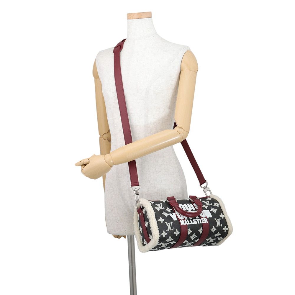 Louis Vuitton Handbag Monogram Shearling Keepall Bandouliere 25 2-Way — view 5