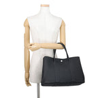 Hermes Tote Bag Garden Party PM Black Silver Negonda — view 4