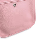 Hermes Shoulder Bag Evelyne 3 23 Rose Sakura Silver Taurillon Clemence — view 6
