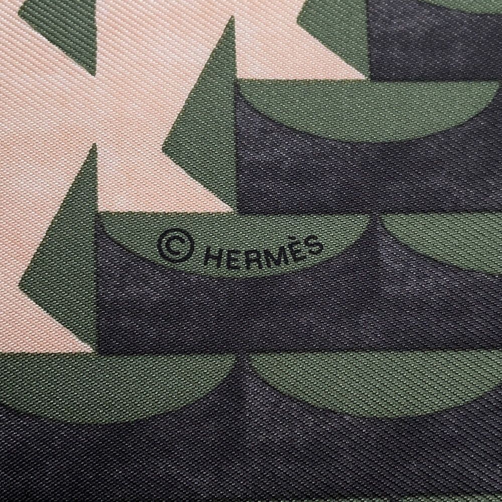 Hermes Scarf Carre 45 Portrait of Gavroche Buckle de Boucle Silk — view 3