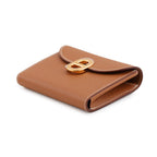 Hermes Wallet Maillon Compact Gold Epsom Card Case — view 2