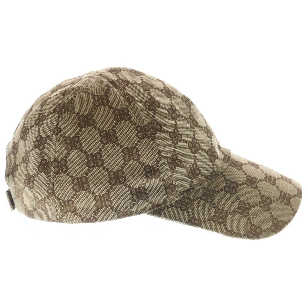 Gucci the Hacker Project Canvas Baseball Cap Hat Beige — view 3
