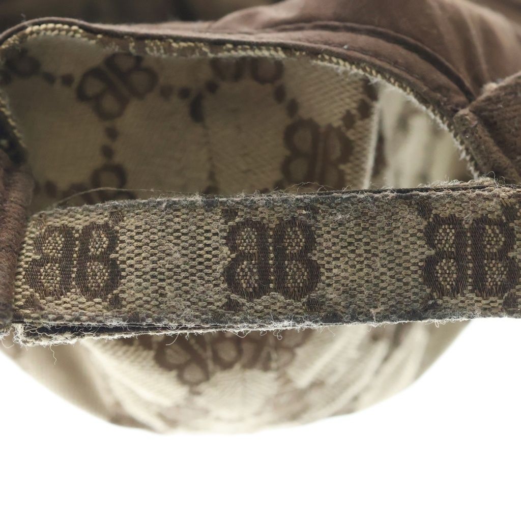 Gucci the Hacker Project Canvas Baseball Cap Hat Beige — view 5