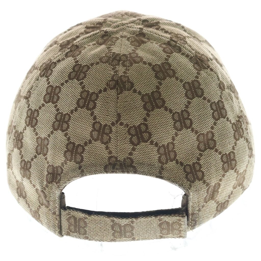 Gucci the Hacker Project Canvas Baseball Cap Hat Beige — view 2