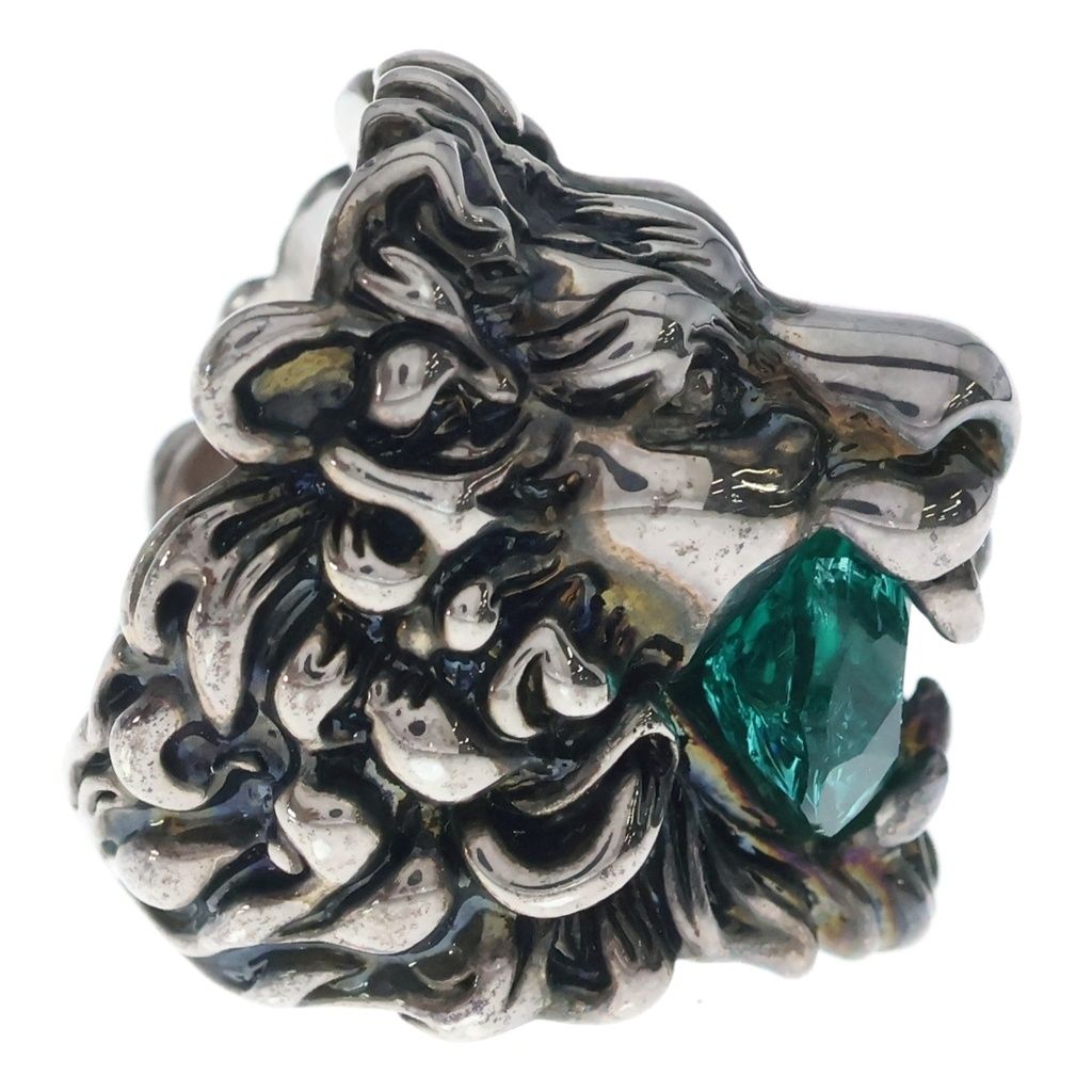 Gucci Lion Head Ring Silver — view 3
