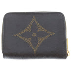 Louis Vuitton Monogram Giant Zippy Coin Purse Wallet Brown — view 2