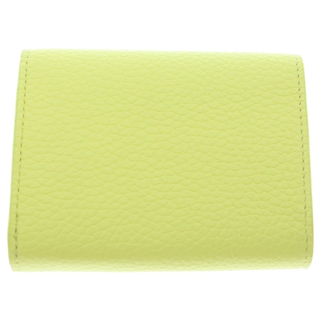 Louis Vuitton Portefeuille Capucines XS LV Logo Yellow Wallet — view 2