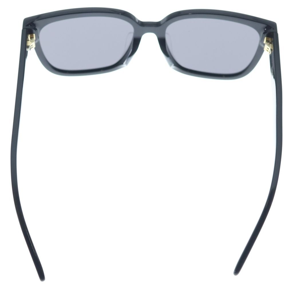 Dior Signature Logo Temple Sunglasses Black Gold Eyewear — view 2
