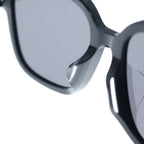 Dior Signature Logo Temple Sunglasses Black Gold Eyewear — view 5