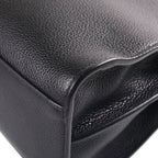 Saint Laurent Paris Thin Sac de Jour Large Gray Leather 2-Way Shoulder Bag Black — view 6