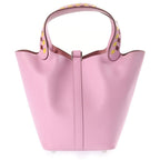 Hermes Picotin Lock PM Tresage Mauve Sylvestre Jaune Naple Rouge Ash Epsom — view 2