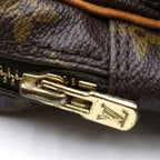 Louis Vuitton Monogram Amazon Shoulder Bag Leather Brown — view 7