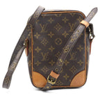 Louis Vuitton Monogram Amazon Shoulder Bag Leather Brown — view 2