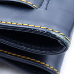 Dior Trotter Tote Bag Canvas Leather Navy — view 8