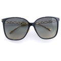 Louis Vuitton Sunglasses My LV Chain Two Classic Square Black Eyewear