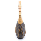 Louis Vuitton Monogram Thames GM Bag Brown Leather Gold — view 3