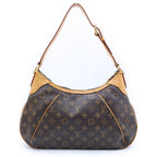 Louis Vuitton Monogram Thames GM Bag Brown Leather Gold — view 2