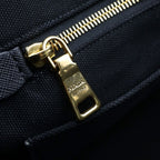 Prada Canapa Side Canvas 2-Way Bag Black — view 8