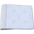 Louis Vuitton Taigarama Portefeuille Multiple Antarctica Compact Wallet Bifold
