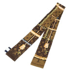 Louis Vuitton Bandeau Monogram Confidential Scarf Brown — view 3