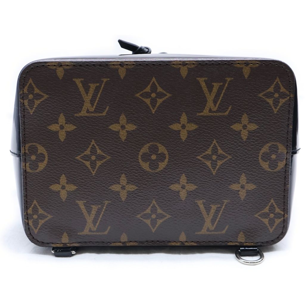 Louis Vuitton Monogram Vernis Hot Spring 2-Way Handbag Backpack Black Brown — view 4