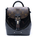 Louis Vuitton Monogram Vernis Hot Spring 2-Way Handbag Backpack Black Brown