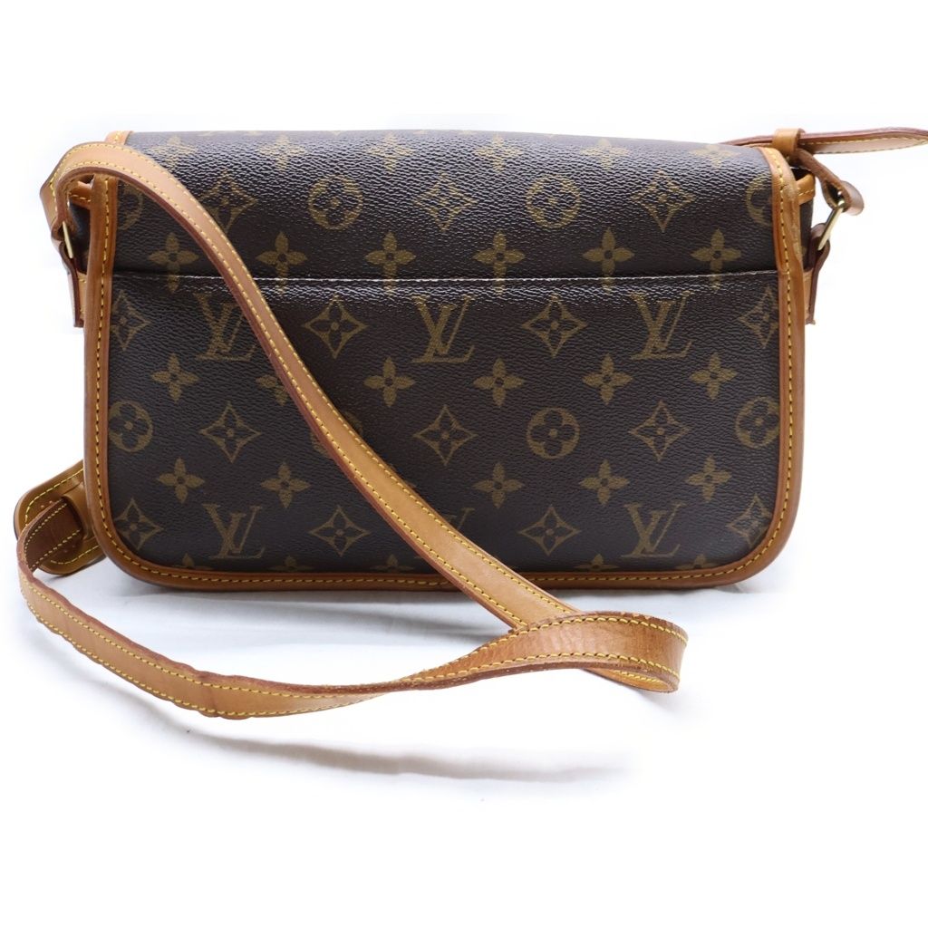 Louis Vuitton Monogram Solonge Bag Brown Leather Gold — view 2