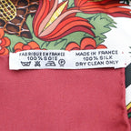 Hermes Carre 90 Decoupages Silk Scarf Multicolor — view 5