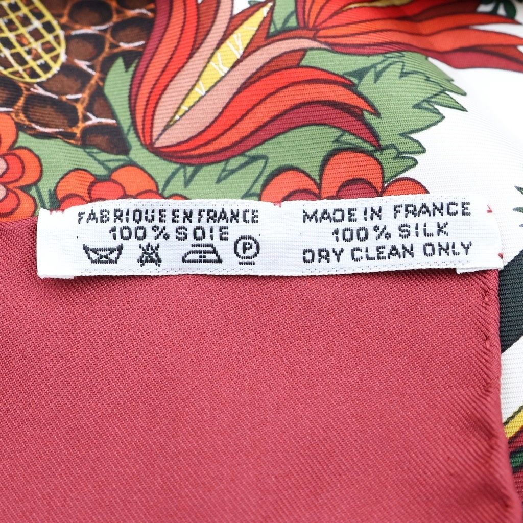 Hermes Carre 90 Decoupages Silk Scarf Multicolor — view 5
