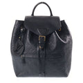 Louis Vuitton Monogram Empreinte Montsouris PM Backpack Leather Black