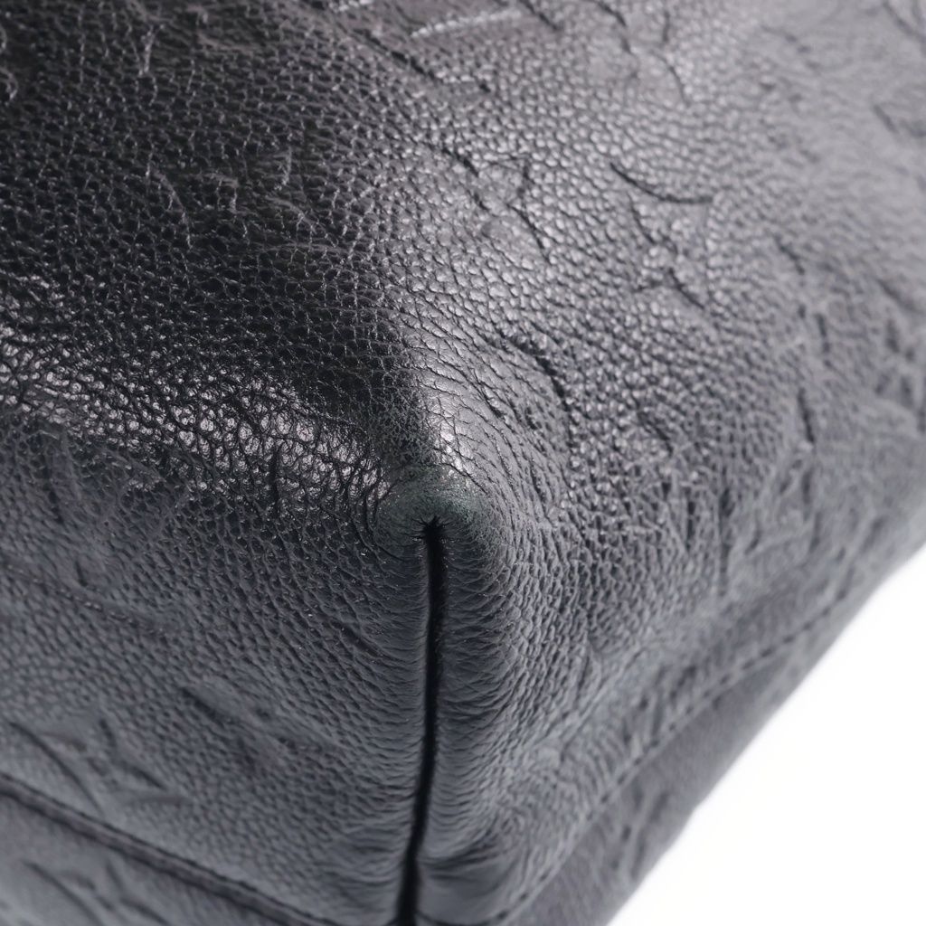 Louis Vuitton Monogram Empreinte Montsouris PM Backpack Leather Black — view 5