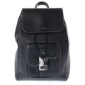 Dior Saddle Backpack Leather Black