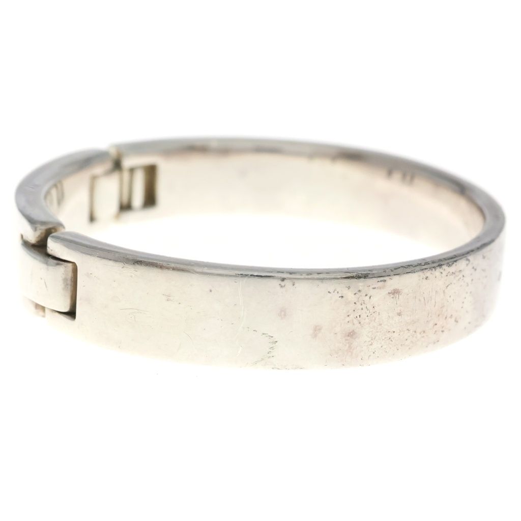 Hermes Luna Park Bangle Bracelet Silver — view 4