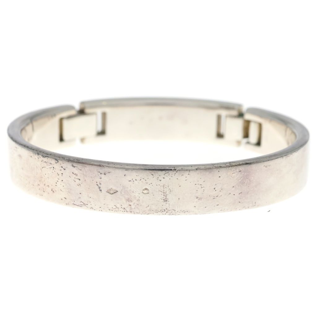 Hermes Luna Park Bangle Bracelet Silver — view 2